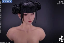1/6 Scale Natsuki glancing sideways Head Sculpt