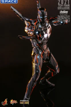 1/6 Scale Neon Tech Iron Man 4.0 Movie Masterpiece MMS597D39