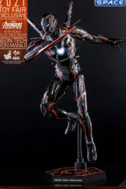 1/6 Scale Neon Tech Iron Man 4.0 Movie Masterpiece MMS597D39