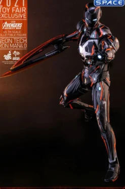 1/6 Scale Neon Tech Iron Man 4.0 Movie Masterpiece MMS597D39