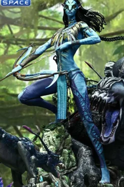1/4 Scale Neytiri & Thanator Deluxe Real Elite Masterline Statue