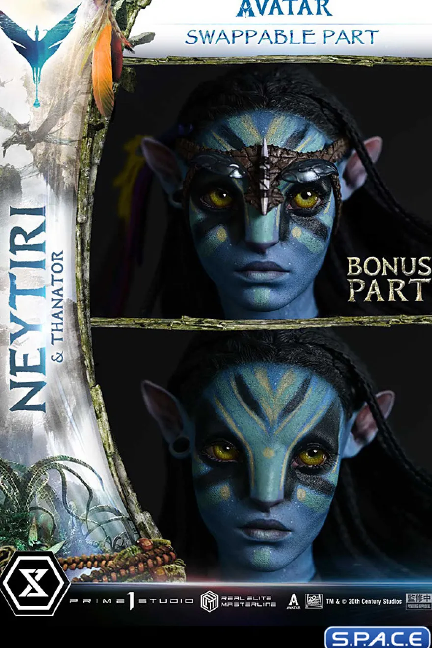 1/4 Scale Neytiri & Thanator Deluxe Real Elite Masterline Statue