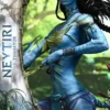 1/4 Scale Neytiri & Thanator Real Elite Masterline Statue
