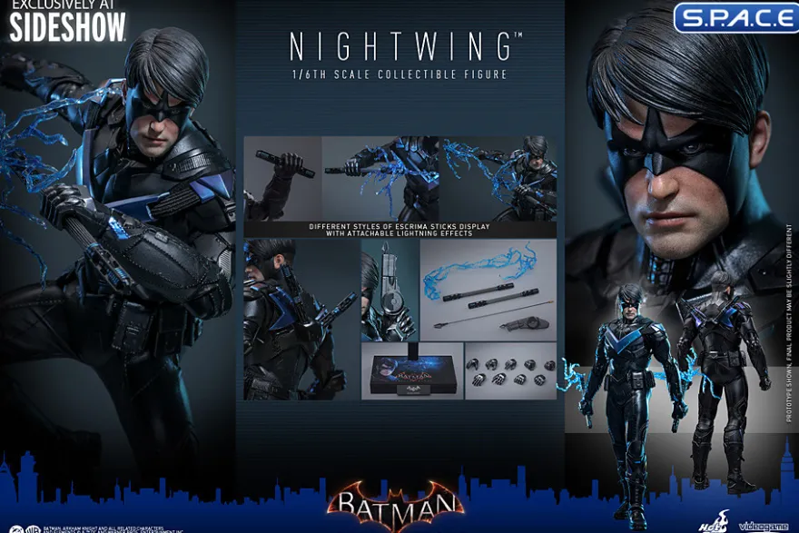 1/6 Scale Nightwing Videogame Masterpiece VGM78