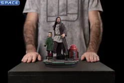 1/10 Scale Obi-Wan and Young Leia Deluxe Art Scale Statue