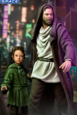 1/10 Scale Obi-Wan and Young Leia Deluxe Art Scale Statue