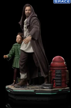 1/10 Scale Obi-Wan and Young Leia Deluxe Art Scale Statue