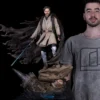 1/4 Scale Obi-Wan Signatures Legacy Replica Statue