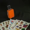 1/6 Scale orange Travel Trolley