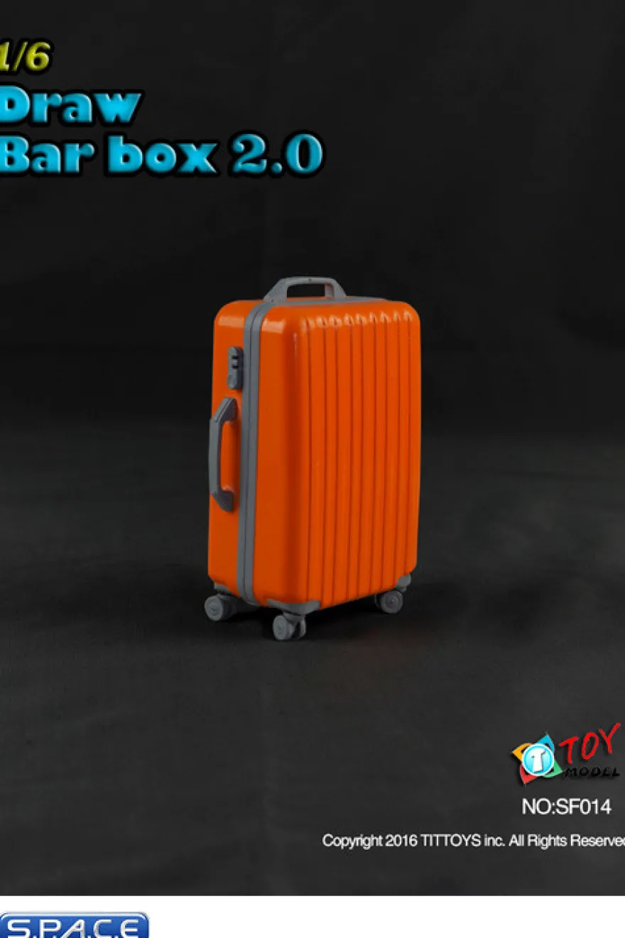 1/6 Scale orange Travel Trolley