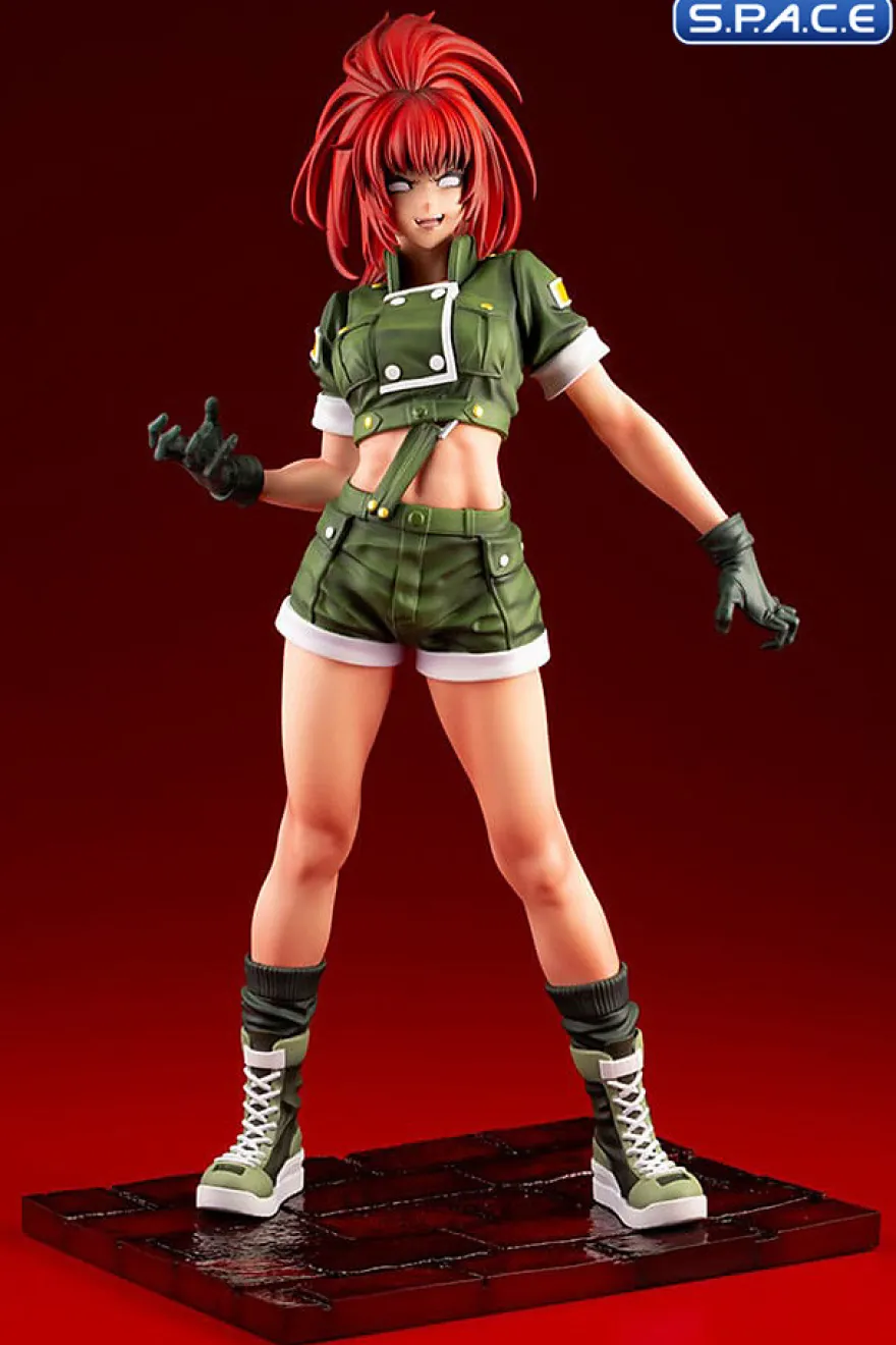 1/7 Scale Orochi Leona Bishoujo PVC Statue