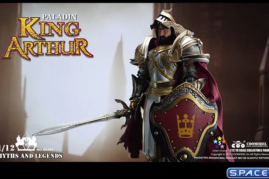 1/12 Scale Paladin King Arthur