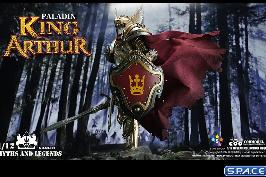 1/12 Scale Paladin King Arthur