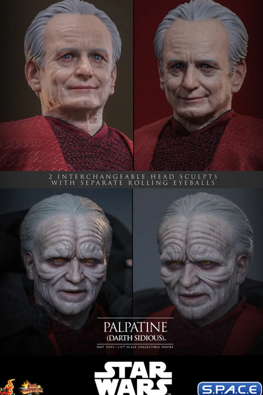 1/6 Scale Palpatine »Darth Sidious« Movie Masterpiece MMS805