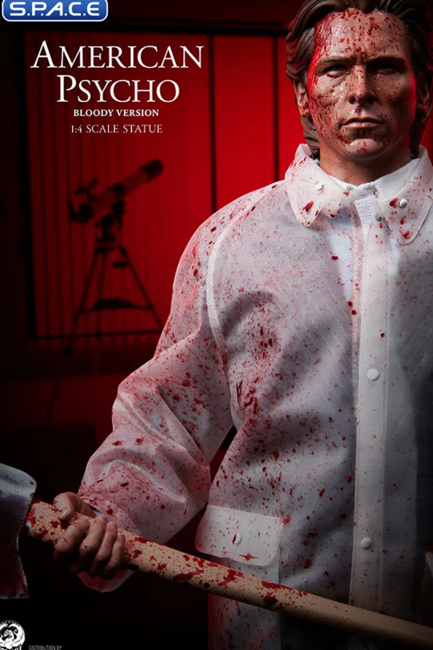 1/4 Scale Patrick Bateman Statue - Bloody Version