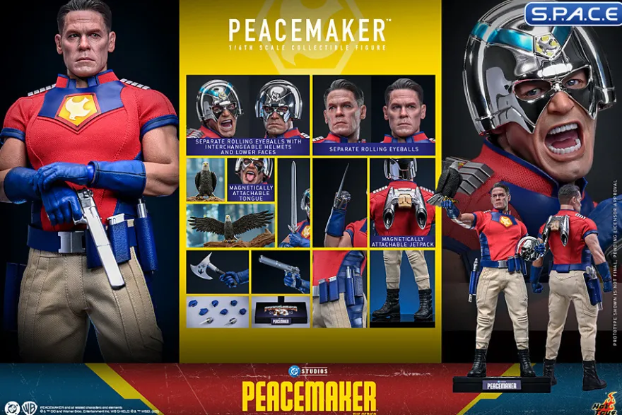 1/6 Scale Peacemaker TV Masterpiece TMS166