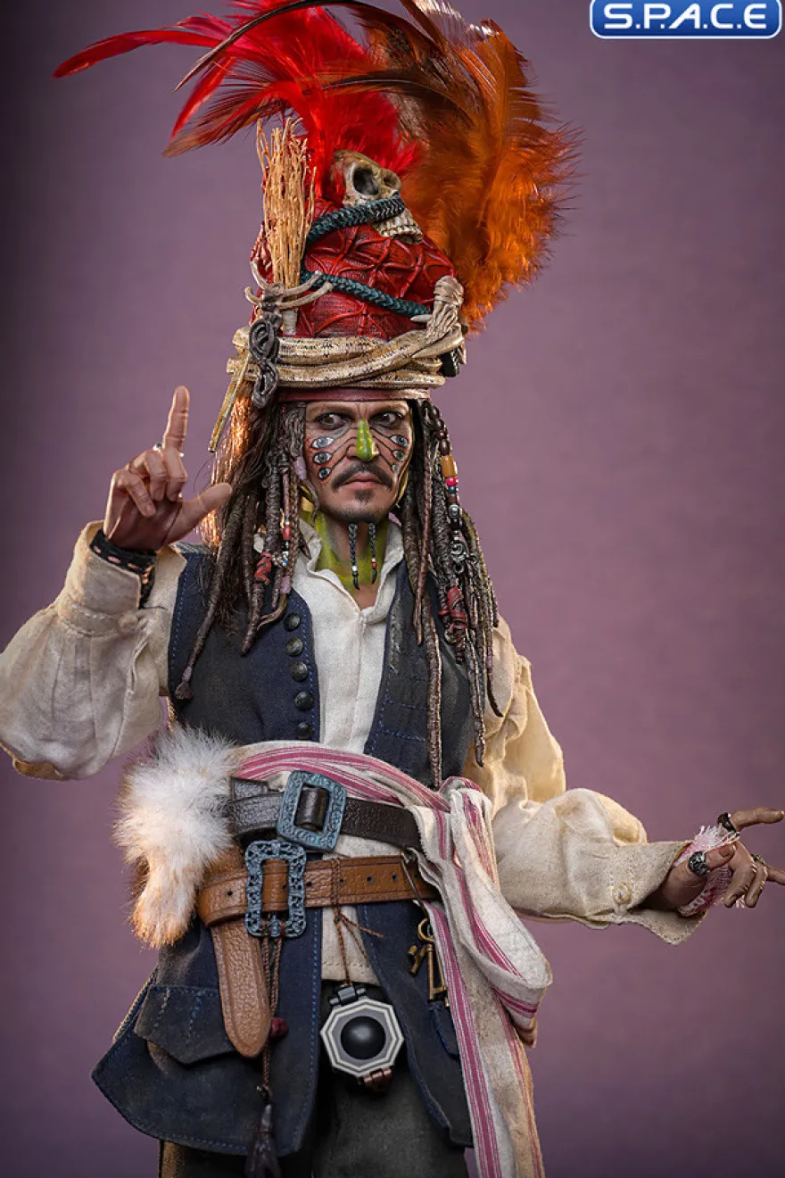 1/6 Scale Pelegostos Chief Jack Sparrow DX48