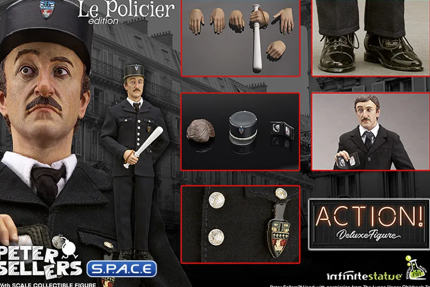 1/6 Scale Peter Sellers - Le Policier Edition