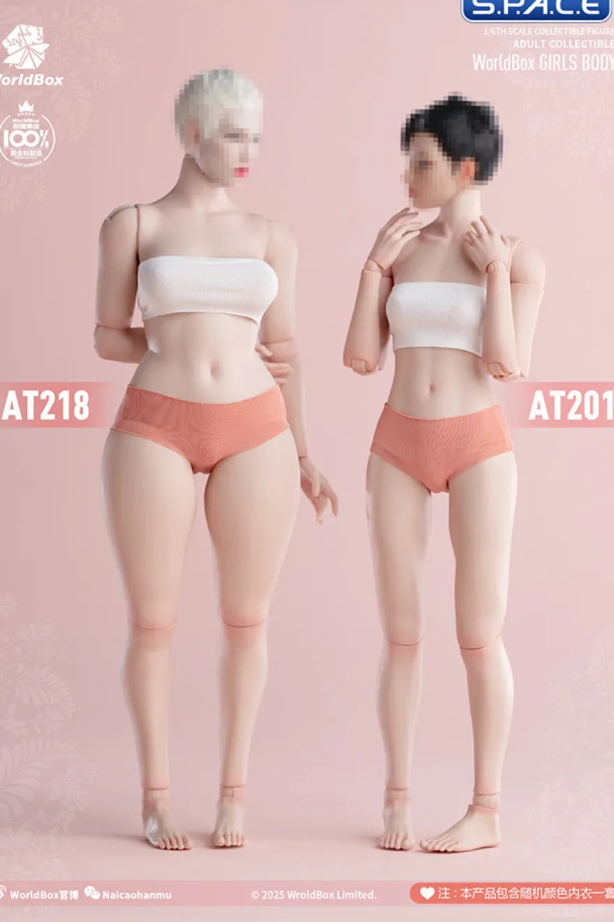 1/6 Scale plus-size female Body AT218A