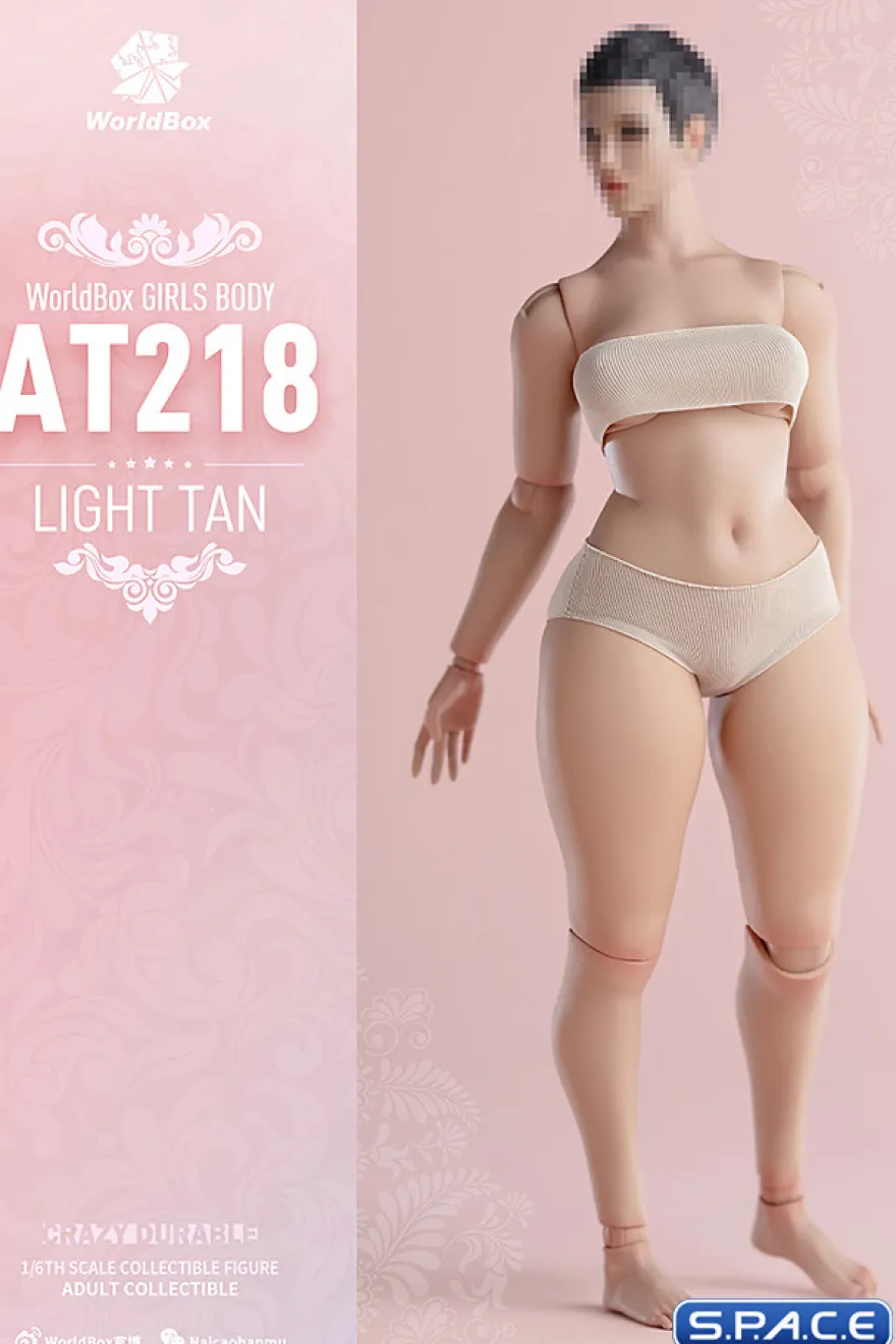 1/6 Scale plus-size female Body AT218B