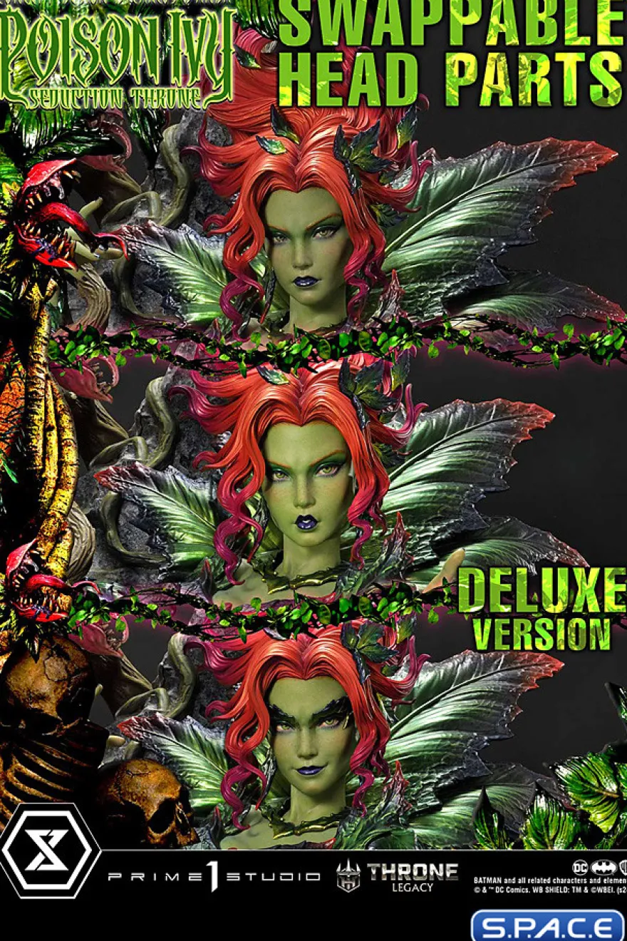 1/4 Scale Poison Ivy Seduction Throne Deluxe Throne Legacy Statue