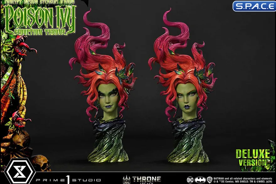 1/4 Scale Poison Ivy Seduction Throne Deluxe Throne Legacy Statue