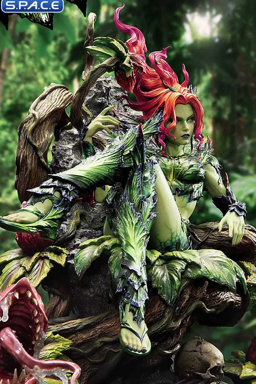 1/4 Scale Poison Ivy Seduction Throne Throne Legacy Statue