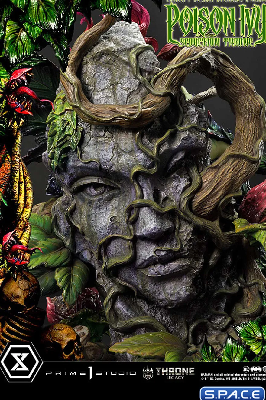 1/4 Scale Poison Ivy Seduction Throne Throne Legacy Statue