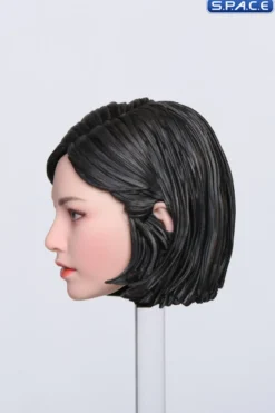1/6 Scale Pomelo Head Sculpt with Leopard Cheongsam Dress Character Set