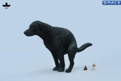 1/6 Scale pooping Labrador