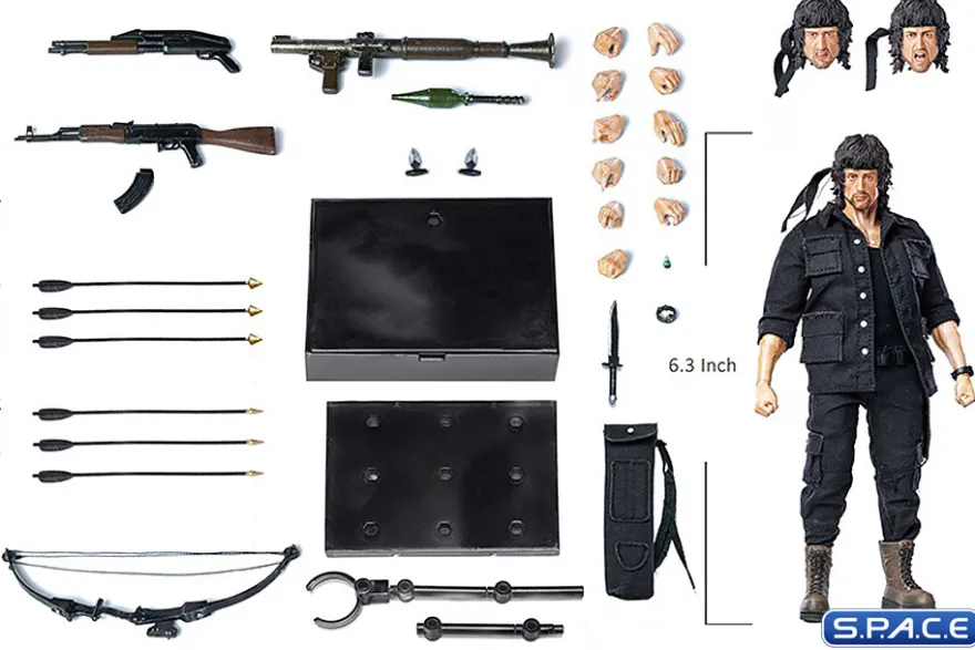 1/12 Scale Rambo Exquisite Super