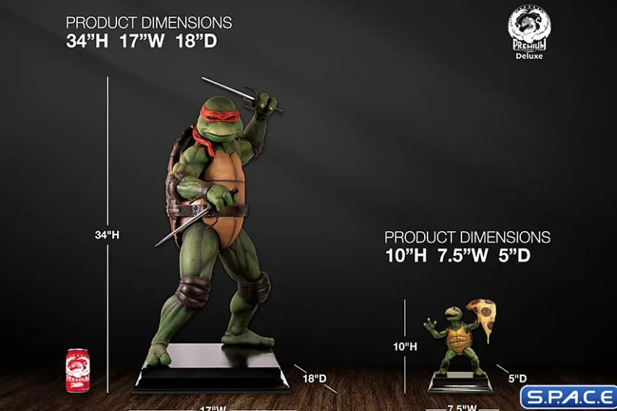 1/2 Scale Raphael Statue - Deluxe Version