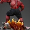 1/10 Scale Red Hulk Art Scale Statue