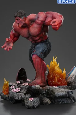 1/10 Scale Red Hulk Art Scale Statue