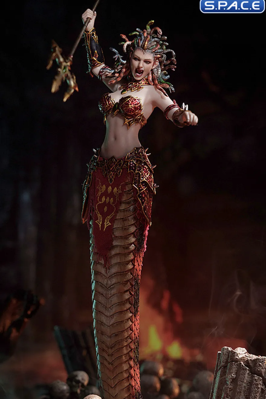 1/12 Scale Red Medusa - Snake Tail Version
