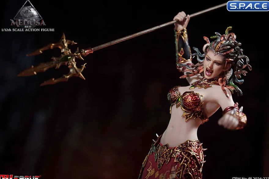 1/12 Scale Red Medusa - Snake Tail Version