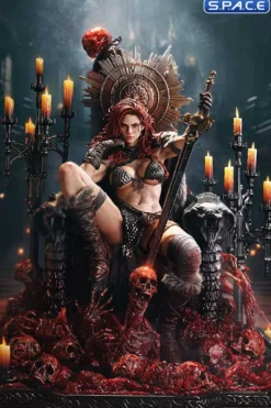 1/3 Scale Red Sonja »Long Live the Queen« Throne Legacy Statue