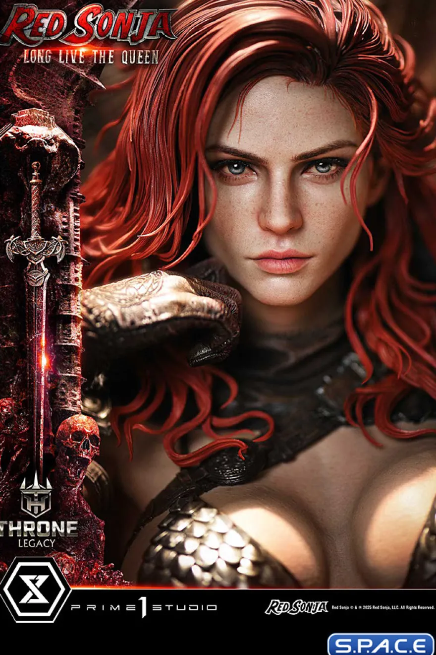 1/3 Scale Red Sonja »Long Live the Queen« Throne Legacy Statue