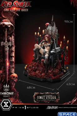 1/3 Scale Red Sonja »Long Live the Queen« Throne Legacy Statue