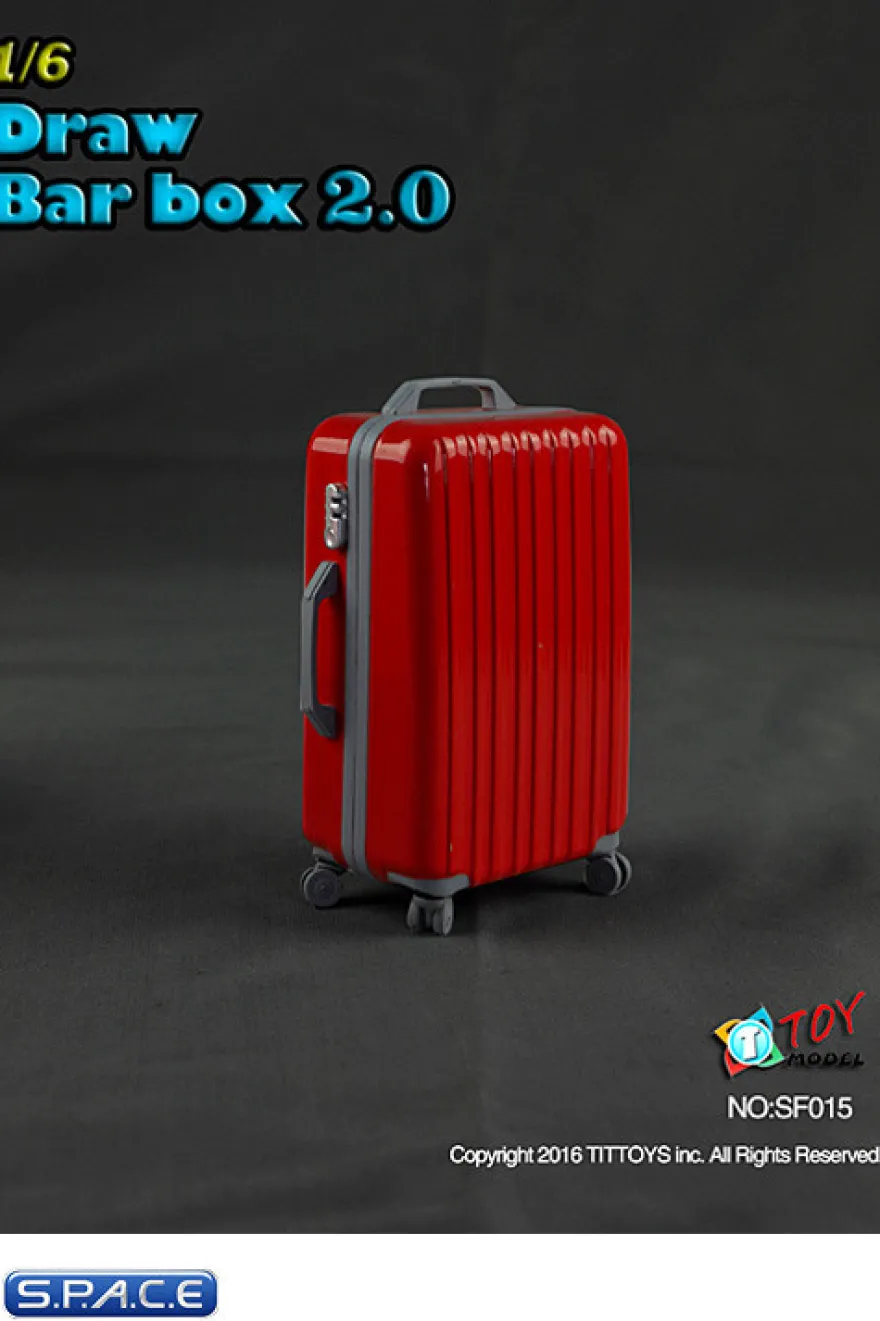 1/6 Scale red Travel Trolley