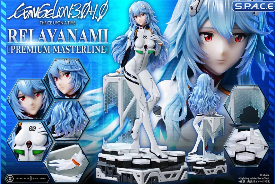 1/4 Scale Rei Ayanami Premium Masterline Statue