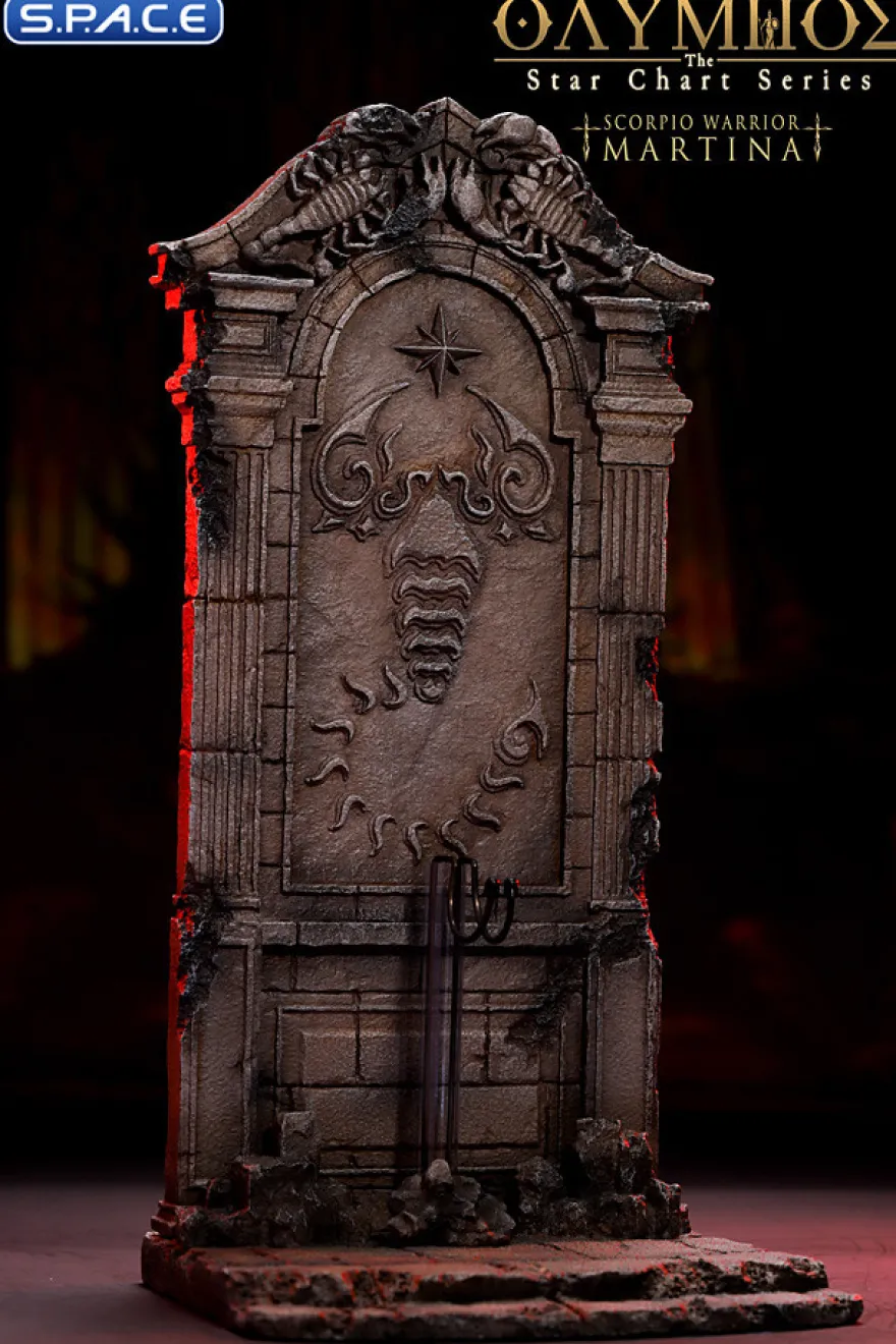 1/6 Scale Relief Base for Scorpion Warrior Martina