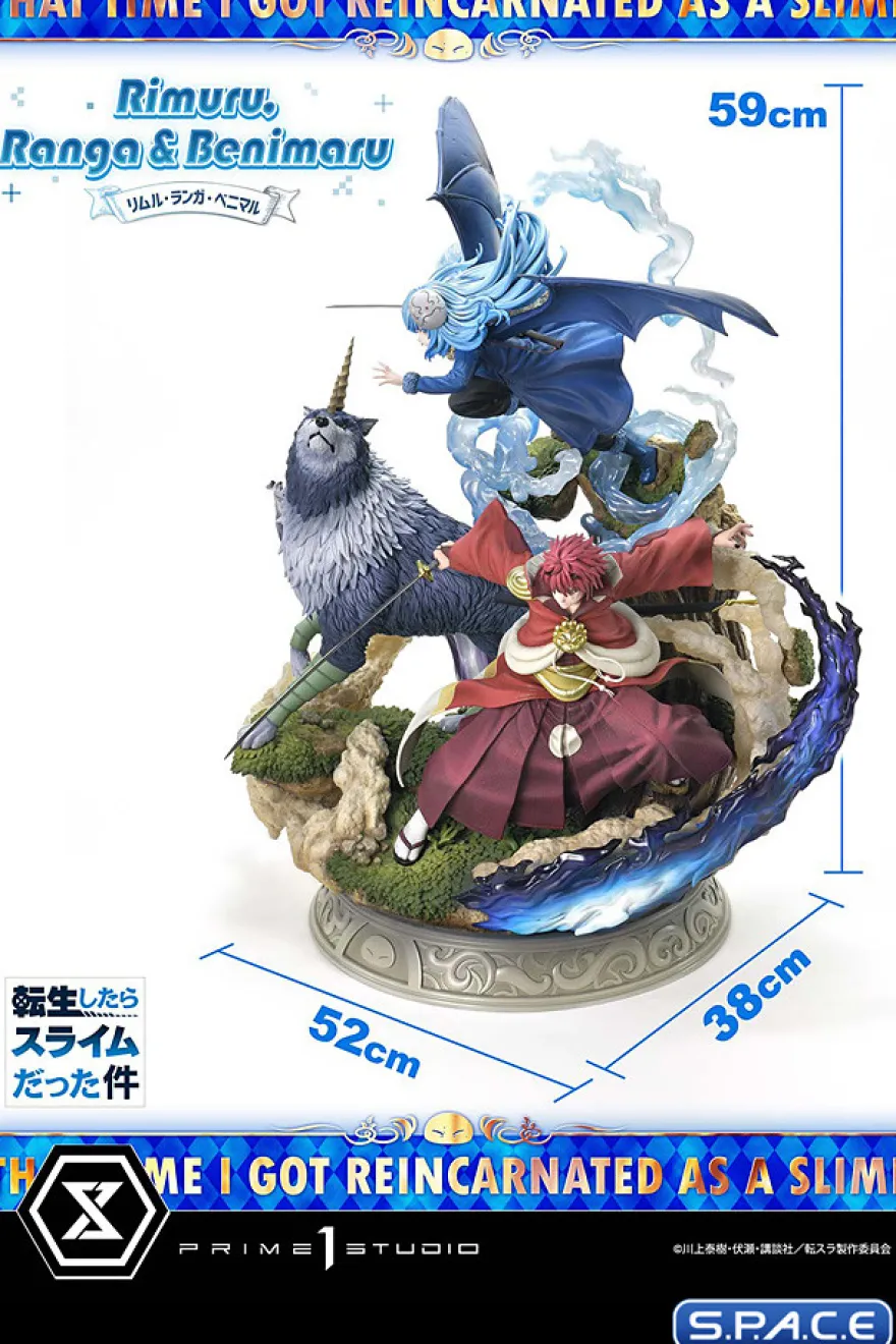 1/6 Scale Rimuru, Ranga & Benimaru Conept Masterline Statue