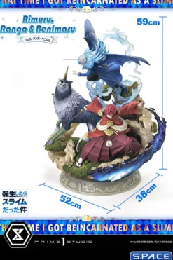 1/6 Scale Rimuru, Ranga & Benimaru Deluxe Conept Masterline Statue - Bonus Version (That Time I Got Reincarnated as a Slime)