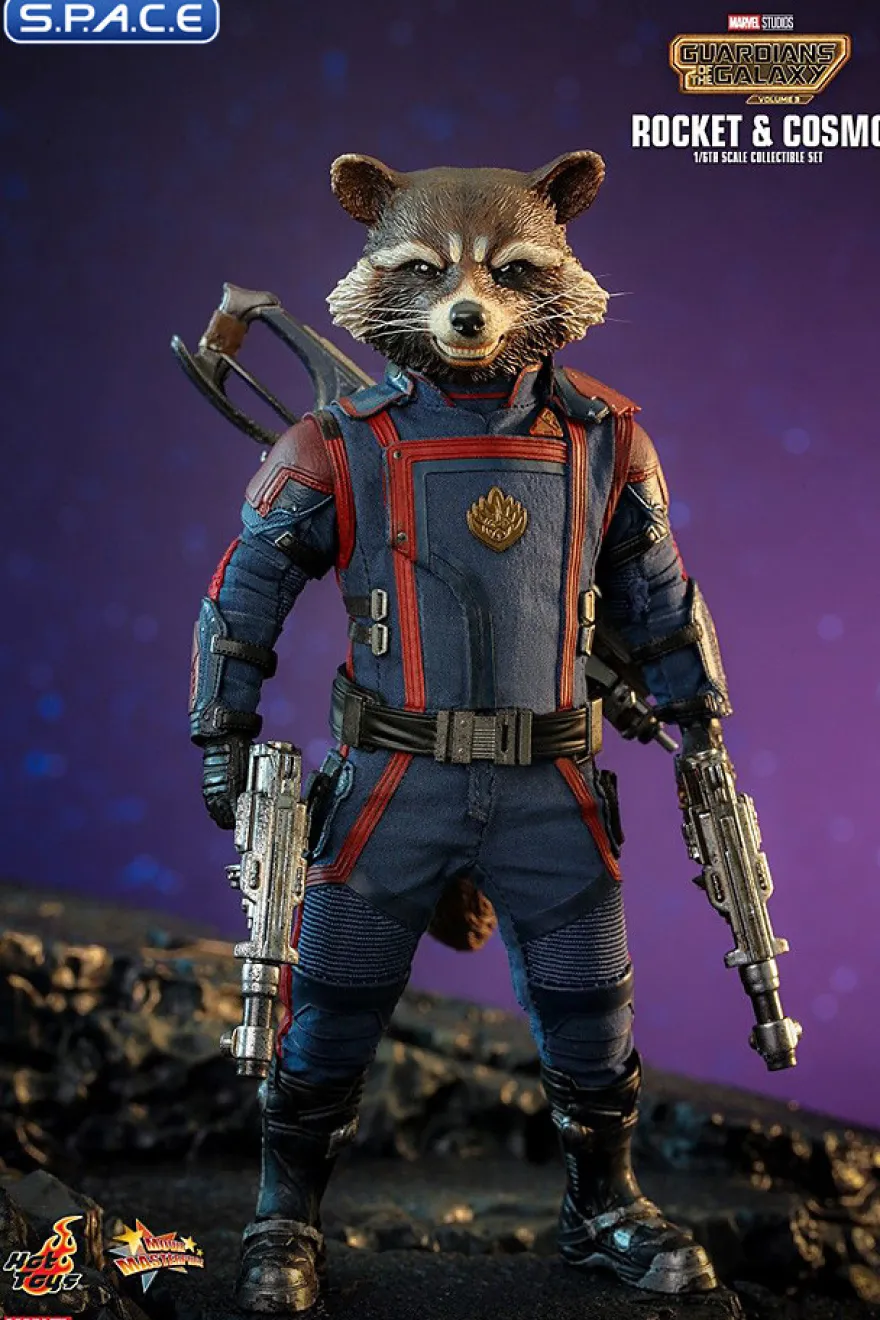 1/6 Scale Rocket and Cosmo Movie Masterpiece MMS708