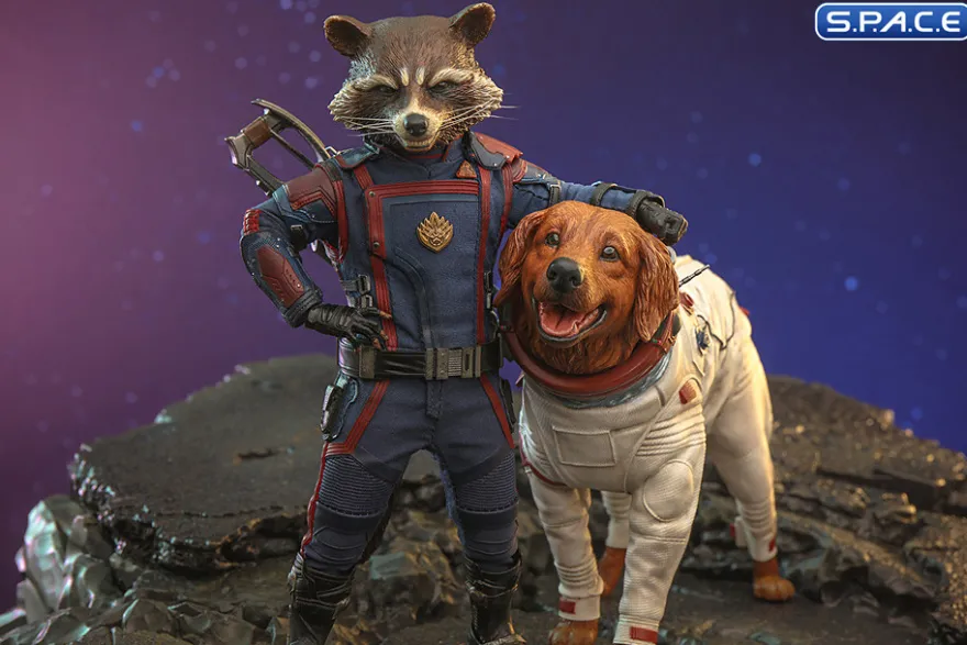 1/6 Scale Rocket and Cosmo Movie Masterpiece MMS708