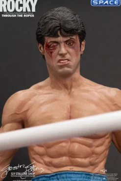 1/10 Scale Rocky Over Drago Through the Ropes Statue