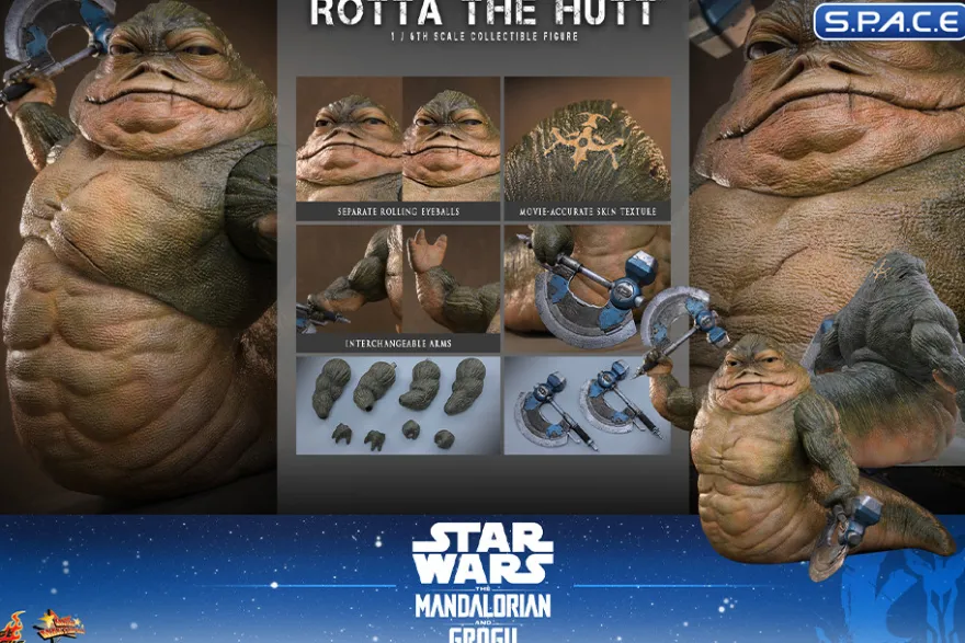1/6 Scale Rotta The Hutt Movie Masterpiece MMS885
