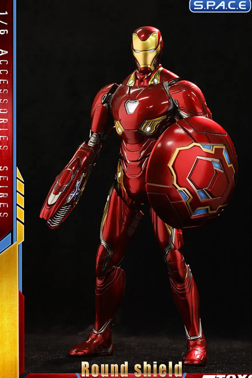 1/6 Scale Round Iron Shield