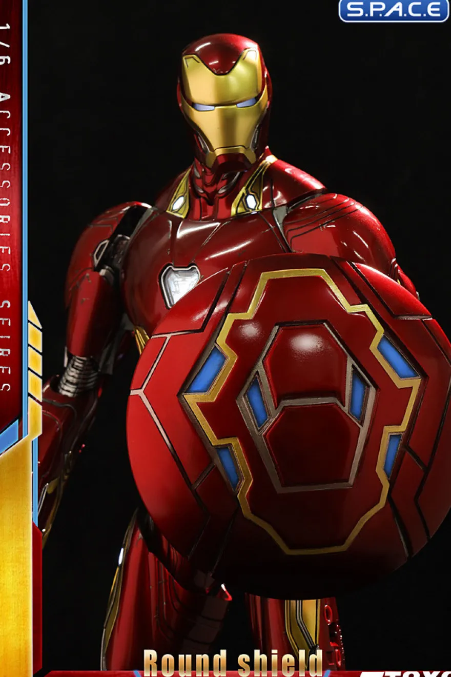 1/6 Scale Round Iron Shield